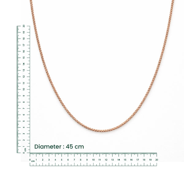 Rose Gold Box Chain