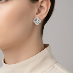 Velvet Shine Stud Earrings