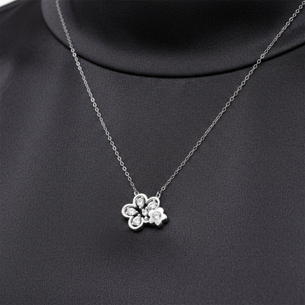 Twin Bloom Necklace