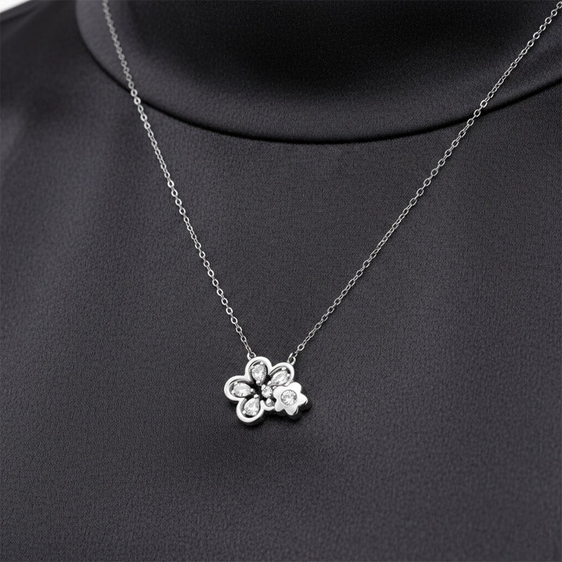 Twin Bloom Necklace