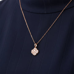 Royal Clover Pendant Necklace