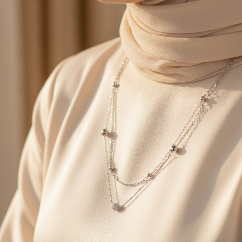 Layered Pendant Necklace