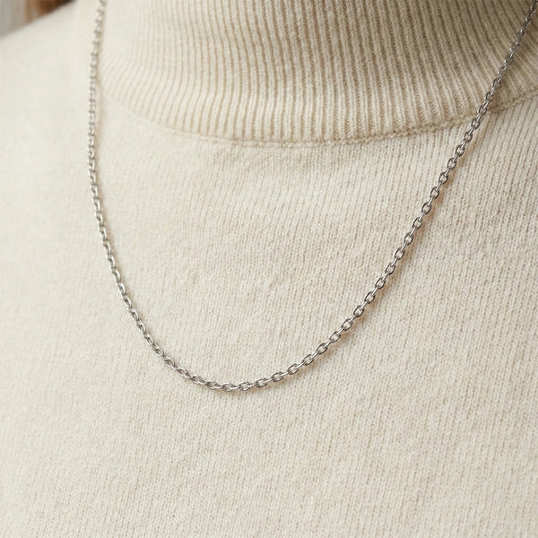 Classic Everyday Silver Chain