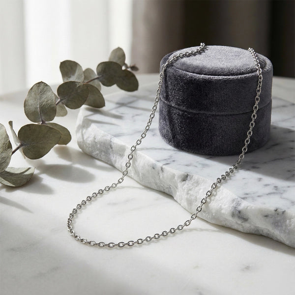 Classic Everyday Silver Chain