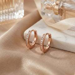 Rose Gold Stud Earrings