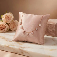 Rose Gold Heart-Star Necklace