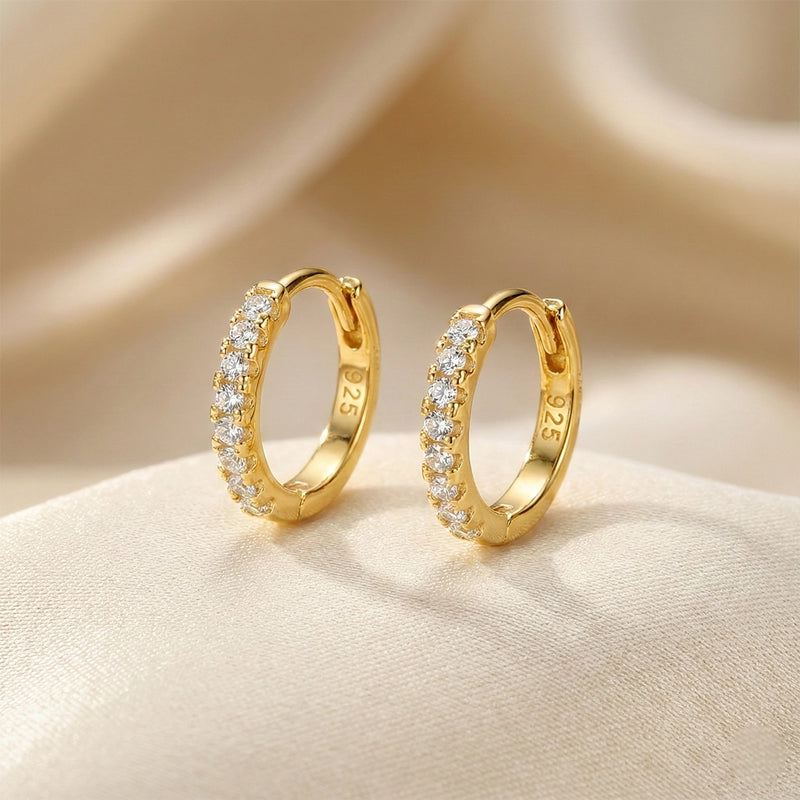Yellow Gold Hoop Earrings