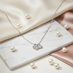 Twin Bloom Necklace