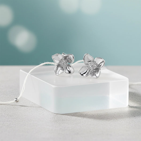 Luxe Ivory Stud Earrings