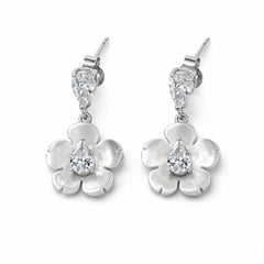 Opal Shine Drop Earrings