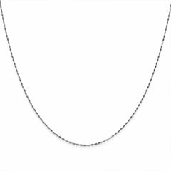 Slim Box Silver Chain