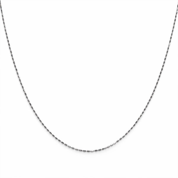 Slim Box Silver Chain
