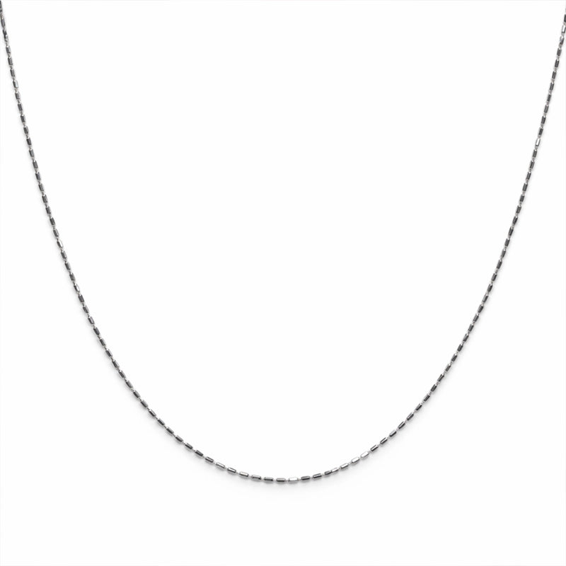 Slim Box Silver Chain