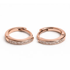 Rose Gold Stud Earrings