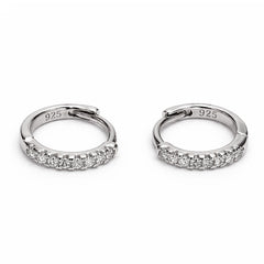 Silver Hoop Earrings