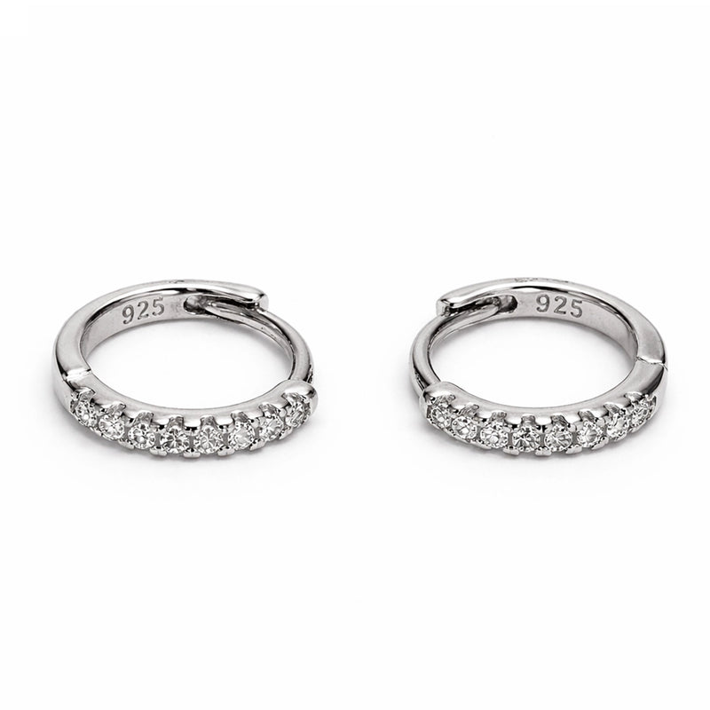 Silver Hoop Earrings