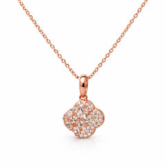 Royal Clover Pendant Necklace