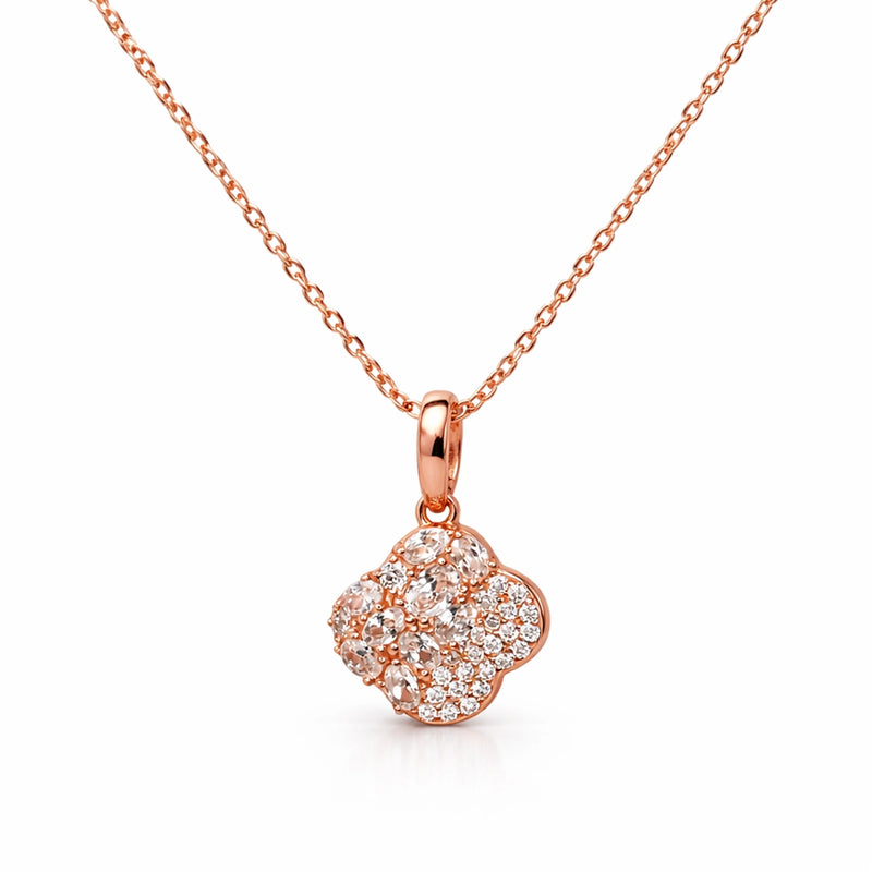 Royal Clover Pendant Necklace