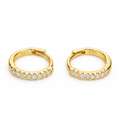 Yellow Gold Hoop Earrings
