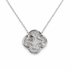 Regal Crystal Pendant Necklace.