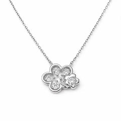 Twin Bloom Necklace