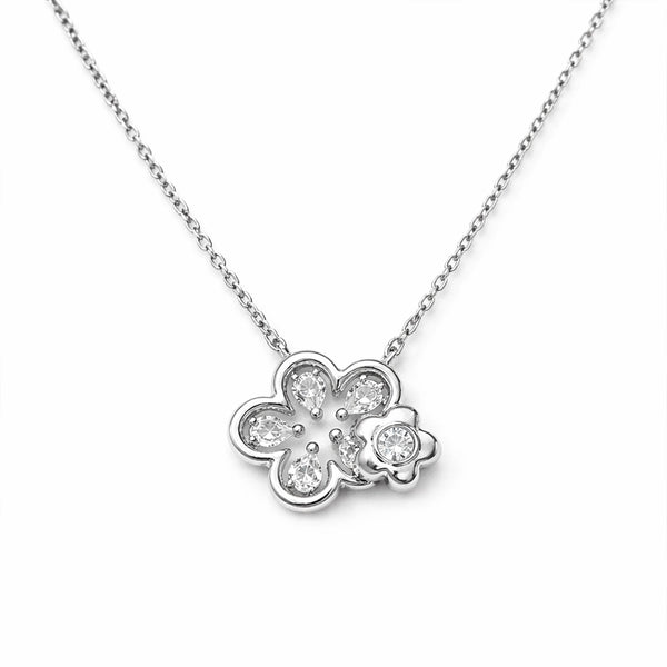 Twin Bloom Necklace