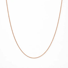 Classic Gold Box Chain Necklace