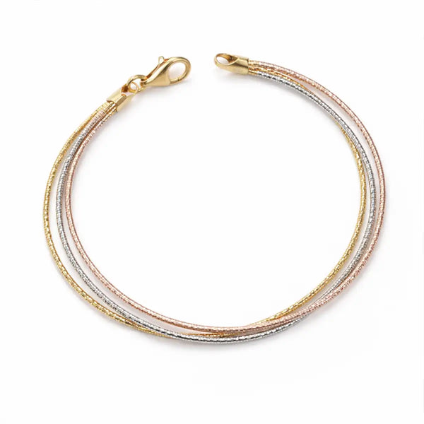 Trinity Glow Silver Bracelet