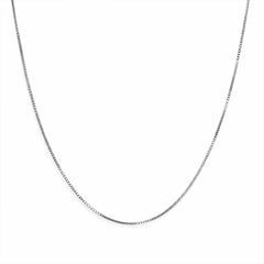 Slim Box Silver Chain